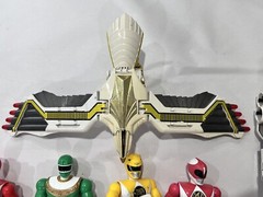 Vintage Bandai Mighty Morphin Power Rangers Cycle Figure Lot (see Video)