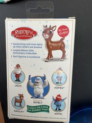 Rudolph the Red Nosed Reindeer Talking 50th Anniversary LE Collectable