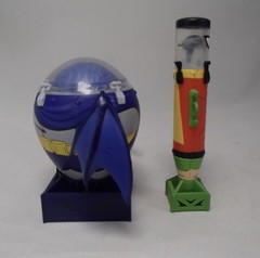 BATMAN & ROBIN Bomb Brain concept Art figure toy set SDCC Limited Ed /500 VHTF!