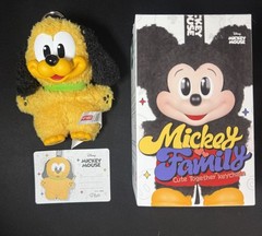 PLUTO – POP MART Mickey Family Together Series Plush Keychains 100% Authentic