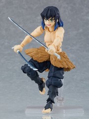 Max Factory Figma Demon Slayer Inosuke Hashibira Action Figure DX Edition H 5.3″