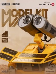 Pop Mart GONG WALL·E Robot Mobilization Kawara Tsutomu Assembly Figure Model Kit