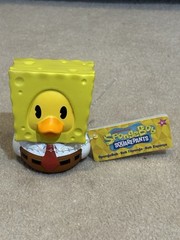 NEW, SPONGEBOB – SPONGEBOB SQUAREPANTS – Rubber Duck – 2.5″