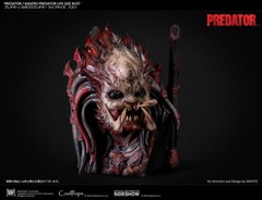 SIDESHOW Coolprops KAGERO LIFE SIZE 1:1 SCALE PREDATOR BUST head Alien Statue