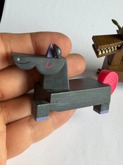 Kidrobot Amanda Visell Apocalypse Evil Poopicorn and Wood Dragon