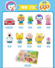 Pororo Friends Finger Puppets Figure Set Kids Role Play Toy Wonderkid NEW