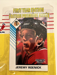 1993 NHL Jeremy Roenick STARTING LINEUP FIRST YEAR EDITION Premier Choix