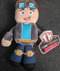 DanTDM Tube Heroes Plush Figure w Tag Minecraft YouTuber Stuffed Toy