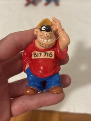 (4) 1989 Bully Disney Duck Tales 3.5″ Beagle Boys Figure Lot Germany