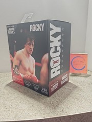 McFarlane Movie Maniacs Rocky Balboa Red Trunks Limited Platinum Ed. Figure NISP