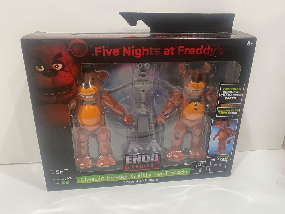 Five Nights At Freddy’s Classic Freddy & Withered Freddy Endo Series NEW