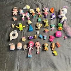 Lalaloopsy – Disney – Moose – Wowwee + More Huge!!! Toy Figure Lot 37 Figures