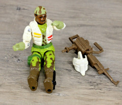 1989 GI Joe Stalker V2 Tundra Ranger Figure w/ Mask & Rifle Hasbro ARAH Vintage