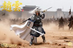 303TOYS SG002A 1/12 Three Kingdoms Zhao Yun Male Action Figure Model Doll Toy