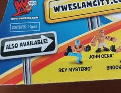 wwe slam city series 1 brock lesnar red rey mask variant figure misb