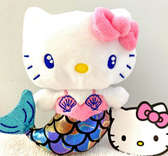 Hello Kitty Plush Doll Mermaid 5.5 inch tall by Sanrio Cute Gift NWT