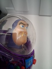 Disney Pixar Toy Story Interstellar Buzz Lightyear Talking Rare Purple READ DESC