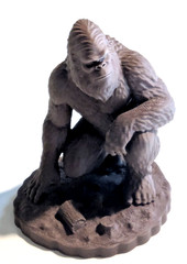 Bigfoot Sasquatch Plastic Figure Gift Cryptid Collectible Man Cave Desk 4″
