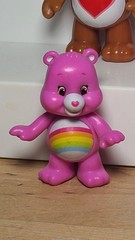 LOT Of 6 Care Bears TCFC Figures 3″ & 2″ Harmony Tenderheart Cheer (T3)
