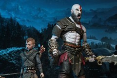 NEW God of War 2024 Kratos & Atreus – 2-Pack Ultimate Action Figures Gift