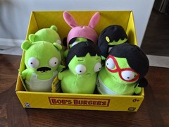 Bob’s Burgers Kuchi Kopi Family Plush Set in Display Box