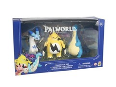 Chillet Relaxaurus Grizzbolt Palworld 3″ Scale Action Figure Collector Set