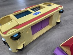 Peppa Pig Transforming Camper Van RV Playset w/ Sounds Tested – 99% Complete Set