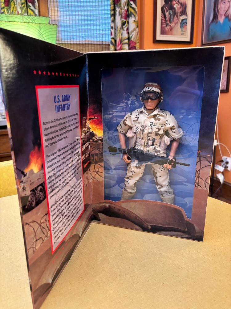 GI Joe Classic Collection US Army Infantry 12″ Action Figure 1996 UNOPENED!
