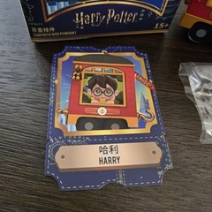 MINISO HARRY POTTER HOGWARTS EXPRESS SUPRISE BOX PENDANT NEW OPENED TO IDENTIFY
