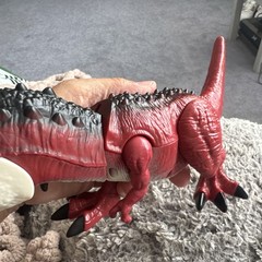 Zuru Robo Alive Dino Action T-Rex Dinosaur Red 10″ Roaring Action Dino Works
