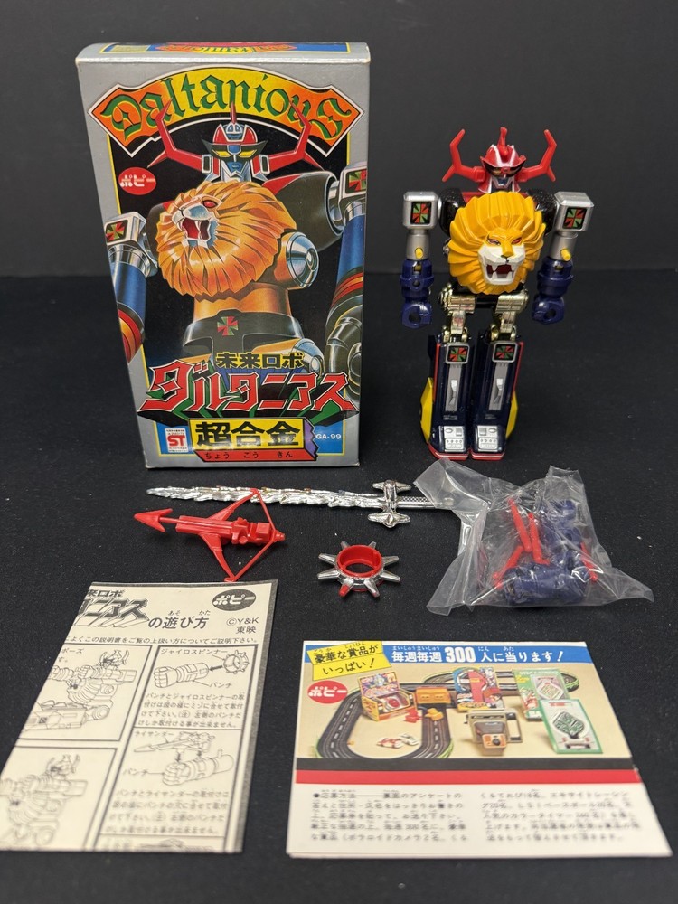Daltanious Diecast Action Figure GA-99 Popy Chogokin