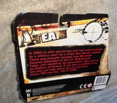 B.A. Baracus Figure on “Murdock” Card – RARE ERROR – 2010 Jazwares A-Team Movie