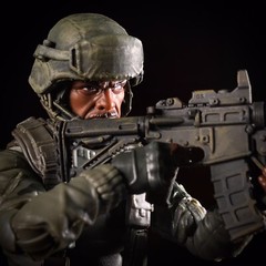 1:12 OD Battle Helmet For G.I. Joe Classified 6” Action Figures Stalker 274A