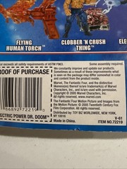 ToyBiz Fantastic Four Dr. Doom Electric Power Action Figure Light Up w/ Bolt