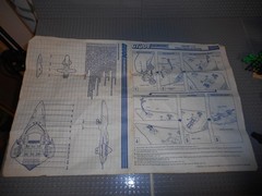 GI Joe blueprints lot, rares, Tiger Rat, Python Conquest, Phantom, Razorback