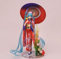 12″ Kimono Stronger Hatsune Miku Umbrella PVC Collectible Anime Action Figure