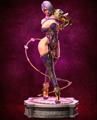 1:5 Ivy Valentine figure from Soulcalibur | HAND PAINTED | 38cm/ 15in