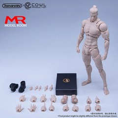 Romankey X COWL 1/12 Super Flexible Male Joint Body 16.5cm Muscle Strong Figure