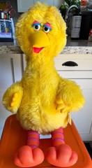 Talking Big Bird Vintage 1986 Story Magic Ideal Sesame Street – Works!