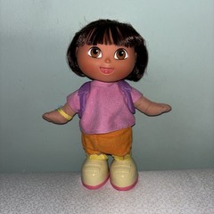 Dora The Explorer We Did It Dancing Dora Doll Lot of 2 Mattel See Video