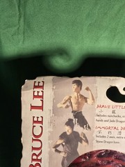 Art Asylum Bruce Lee Ascension of the Dragon Action Figure Closed Mouth Variant