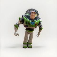 Vintage Disney Toy Story 12” Buzz Lightyear Thinkway Toys en 1995 Read Descripti
