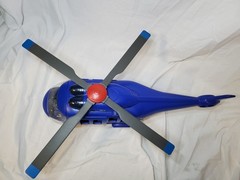 GIJOE 1/18 Scale Custom Cobra Attack Helicopter With Cobra Trooper And Vipers