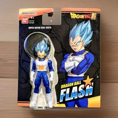Bandai – Set of 2 Dragon Ball Flash Vegeta & Super Saiyan Blue Vegeta Figures