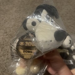 Ink & Bendy and Boris Phatmojo Soft Gray Yellow SillyVision Brand New With Tag