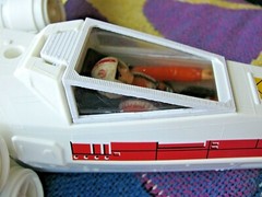 CUSTOM REPLACEMENT CANOPY for Vtg Kenner Star Wars WHITE X-Wing Plastic Windows