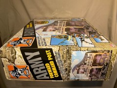 Vintage ARMY FORWARD COMMAND POST For 12″ GI Joe Size Figures Factory Sealed/New