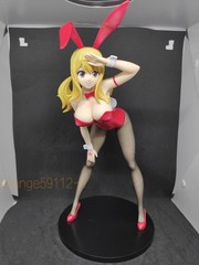 Anime Fairy Tail Lucy Heartfilia Bunny Girl 38cm Figure Model Collect Toy Gifts