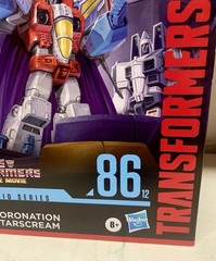 Hasbro Transformers Studio Series 86-12 Coronation Starscream | New in Box