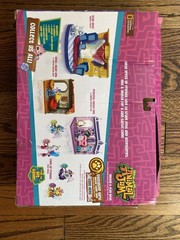 Animal Jam Figures WildWorks Jazwares Plush Tin Sparkle Tiger Dress Up Friends